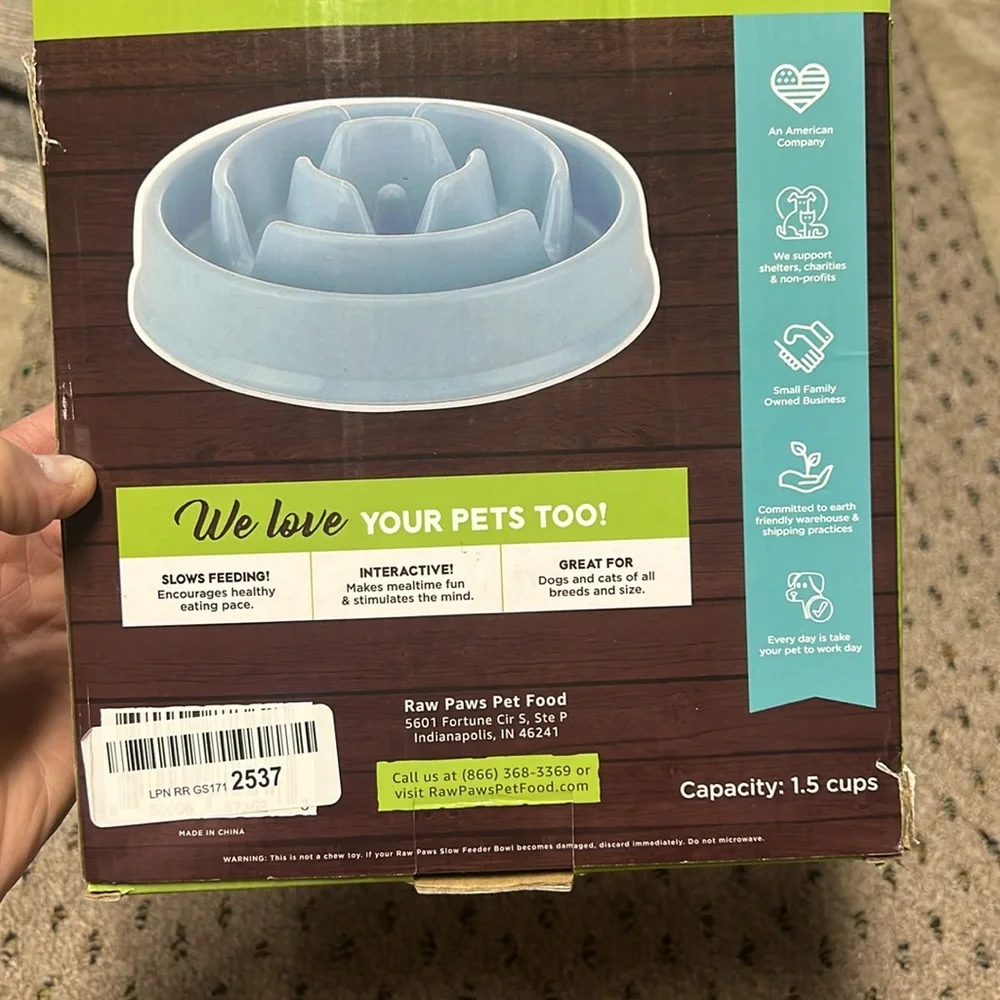 Slow Dog Feeder Bowl